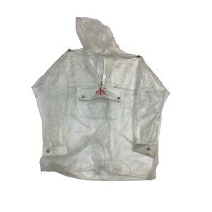 Vintage Clear Calvin Klein Rain Jacket